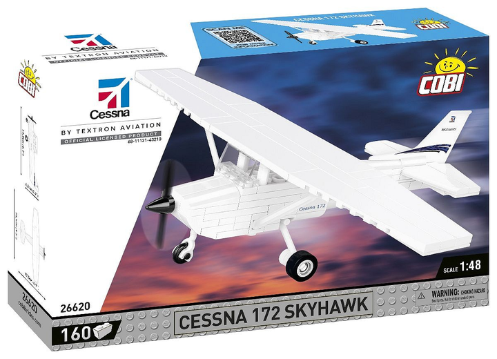 Конструктор Cobi Cessna 172 Skyhawk 160 деталей (5902251266202) - зображення 1