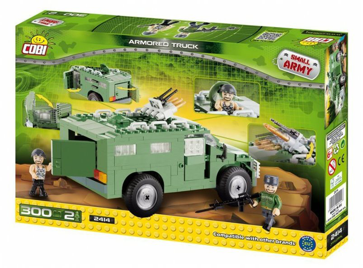 Конструктор Cobi Small Army Armored Truck 300 деталей (5902251024147) - зображення 2