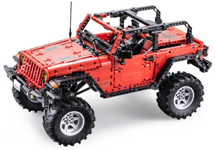 Klocki konstrukcyjne LEAN Toys Cada RC Auto terenowe 1941 elementów (5904204752657) - obraz 3