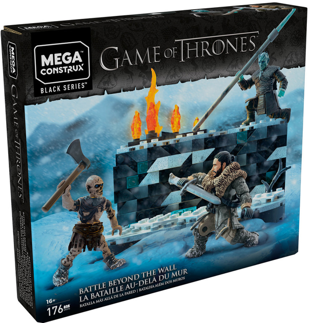 Конструктор Mega Construx Game of Thrones White Walker Battle Kit 176 деталей (0887961826807) - зображення 1