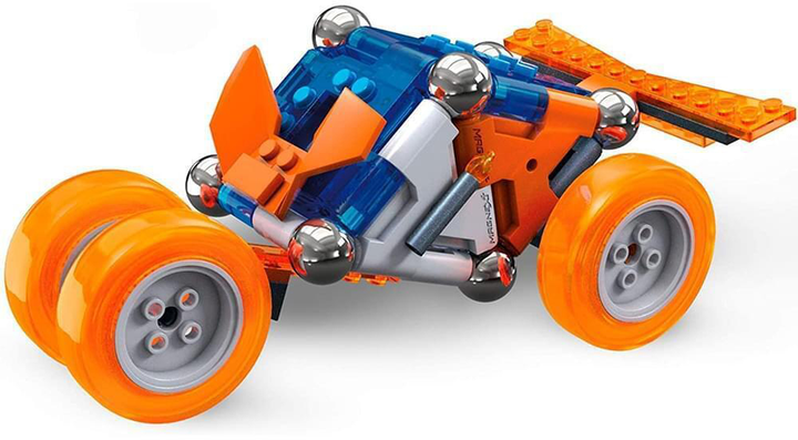 Конструктор магнітний Mega Construx Magnext 4 in 1 Racer 81 деталь (0887961759662) - зображення 2