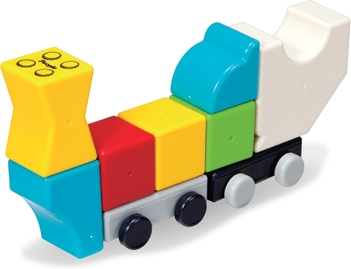 Klocki magnetyczne People Blocks Go Go World 21 elementów (0842076130072) - obraz 4