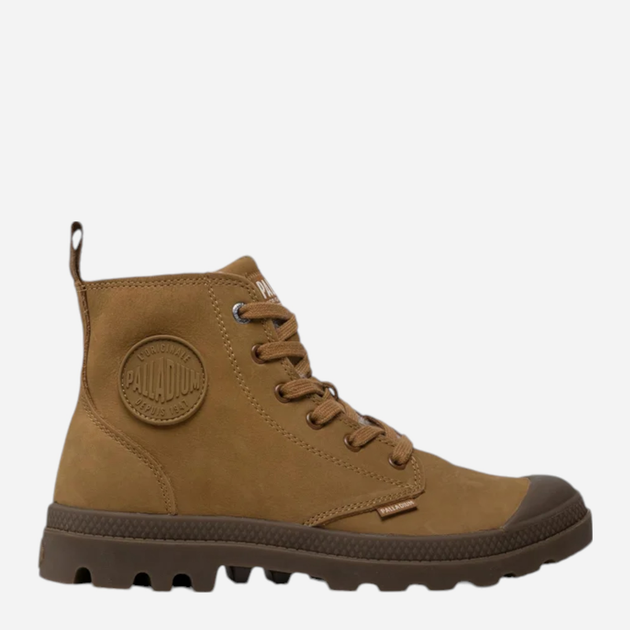 Zimowe trzewiki męskie wysokie Palladium Pampa Hi Zip Wl 05982-257-M 42 (8UK) 27 cm Musztardowe (889423277820) - obraz 1