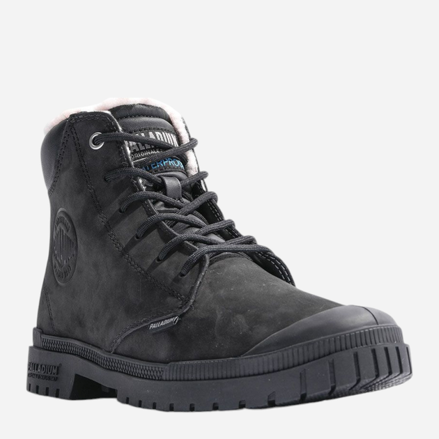Чоловічі зимові черевики Palladium Sp20 Cuff Lth Wp Wl 79067-008-M 44 (9.5UK) 28.5 см Чорні (196660259770) - зображення 3