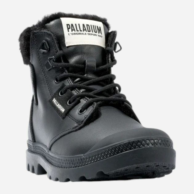 Жіночі зимові черевики високі Palladium Pampa Hi Snow Warm 94380-008-M 41 (7UK) 26 см Чорні (196660583394) - зображення 2