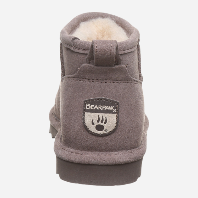 Śniegowce mukluki damskie niskie Bearpaw Shorty 2860W-067 41 (8UK/10US) 27 cm Szare (889918944756) - obraz 5