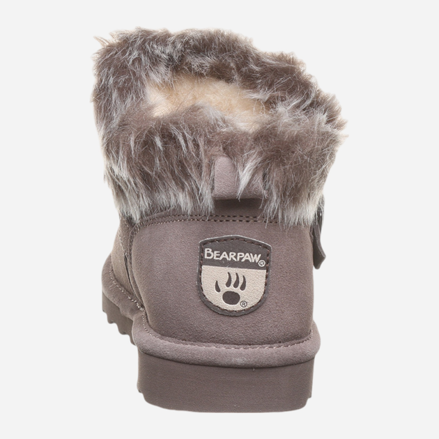 Жіночі уггі Bearpaw Jasmine 3121W-067 39 (6UK/8US) 25 см Сірі (889918950177) - зображення 5