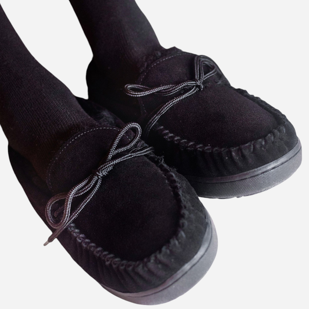 Жіночі мокасини Bearpaw Moc Ii 1295M-001 42 (8UK/9US) 27 см Чорні (795240172937) - зображення 2