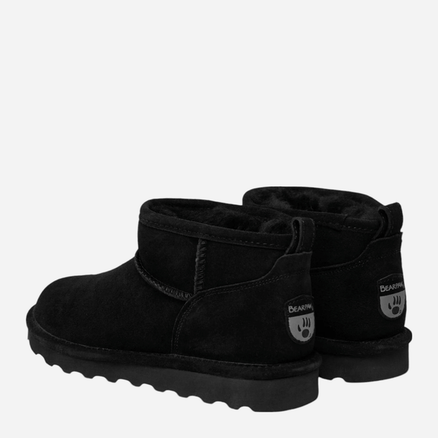Śniegowce mukluki damskie niskie Bearpaw Shorty 2860W-011 41 (8UK/10US) 27 cm Czarne (889918754492) - obraz 4