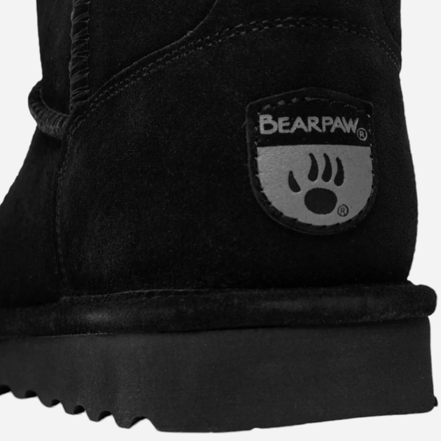 Жіночі уггі Bearpaw Shorty 2860W-011 39 (6UK/8US) 25 см Чорні (889918754478) - зображення 6