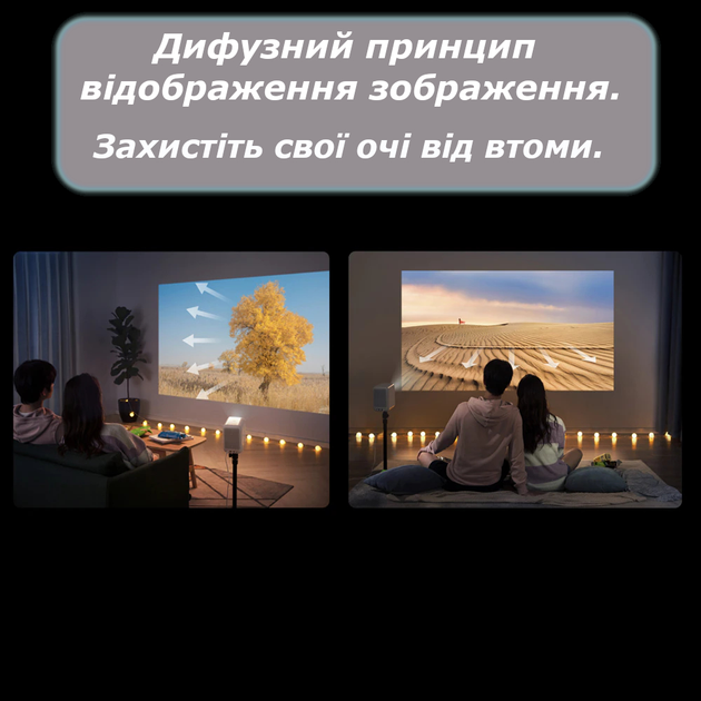 Проектор Xiaomi Xming Q1 Pro White Full HD LED Android з