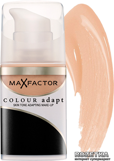 Тональная основа Max Factor Colour Adapt 34 мл 45 Натуральный беж ...