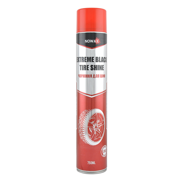 Чернитель для шин Nowax Tire Shine Extreme Black 750мл для защиты и ...
