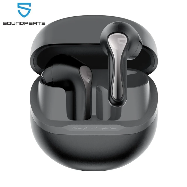 Навушники бездротові SoundPEATS Air5 lite ANC Bluetooth 5.4 Black - зображення 3