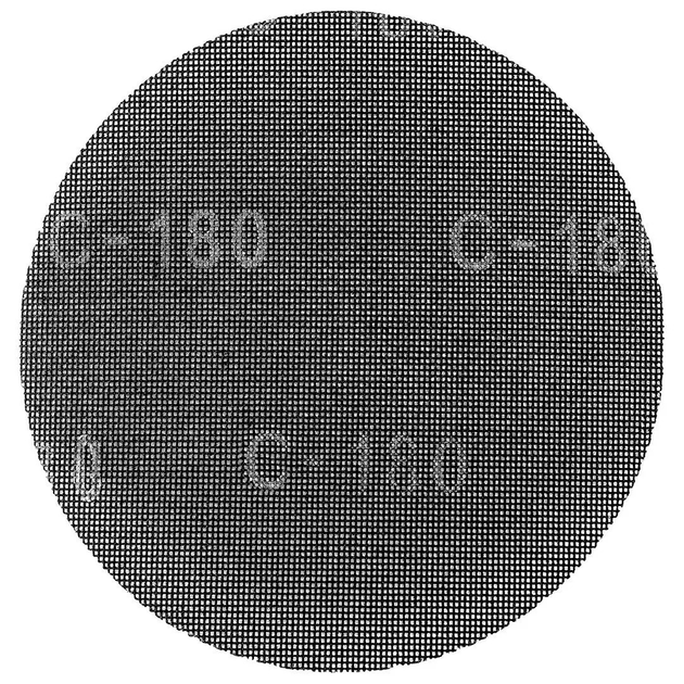 Набір сіток абразивних Graphite на липучці 225 мм K180 10 шт. 55H746 (5902062502735) - зображення 1