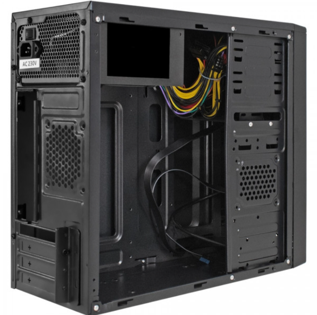 Корпус для комп'ютера Casecom GN-1718 450W-120mm USB 3.0 mATX Black (GN-1718-450) - Фото 6 Корпус для комп'ютера Casecom GN-1718 450W-120mm USB 3.0 mATX Black (GN-1718-450) - зображення 6