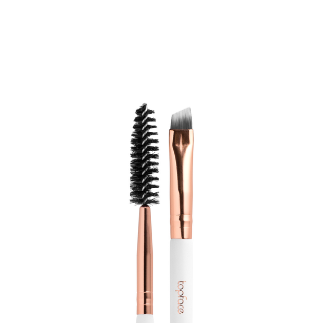 Пензель для брів TopFace Professional Make-Up двосторонній PT901-F18 - Фото 2 Пензель для брів TopFace Professional Make-Up двосторонній PT901-F18 - изображение 2