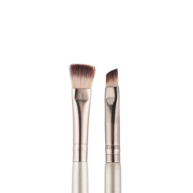 Пензлик для брів та підводки Beauty Luxury двосторонній MA-14 - изображение 2