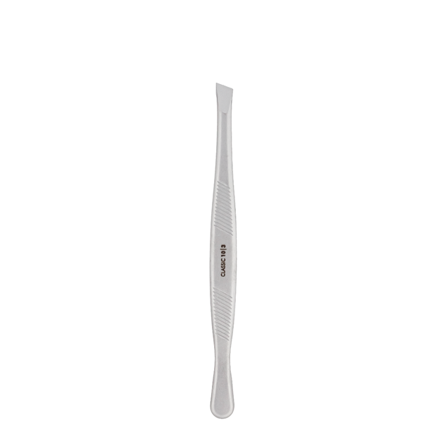 Пінцет для корекції брів Staleks Classic скошений 91 мм (TC-10/3) - изображение 3