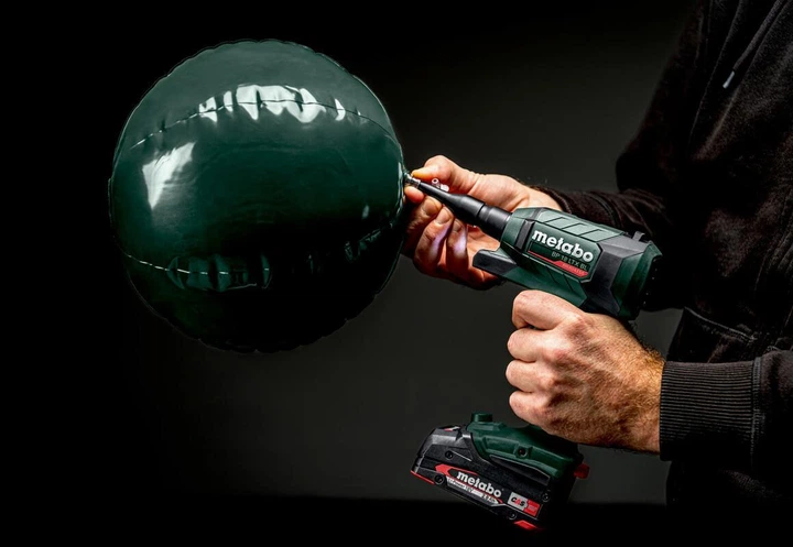 Аккумуляторный продувной пистолет Metabo BP 18 LTX BL без акб и з/у (600798850) - Фото 5 Аккумуляторный продувной пистолет Metabo BP 18 LTX BL без акб и з/у (600798850) - изображение 5