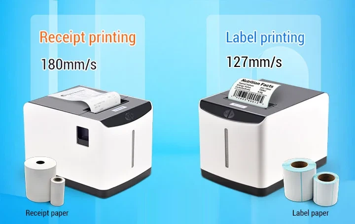 Принтер чеків і етикеток Xprinter XP-T371U - Фото 7 Принтер чеків і етикеток Xprinter XP-T371U - зображення 7