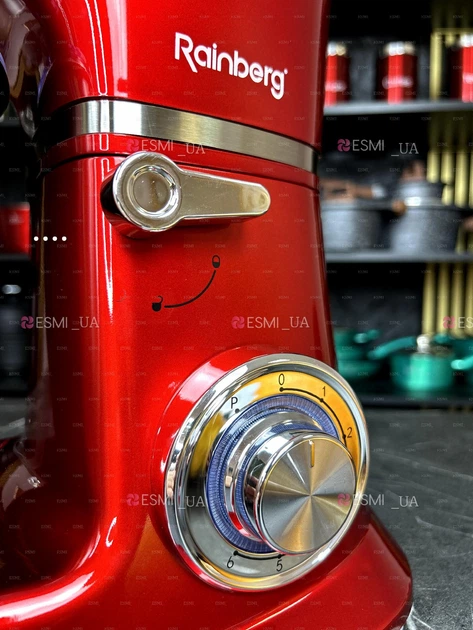 Кухонный комбайн 4 в 1 Rainberg RB-8080 4200Вт красного