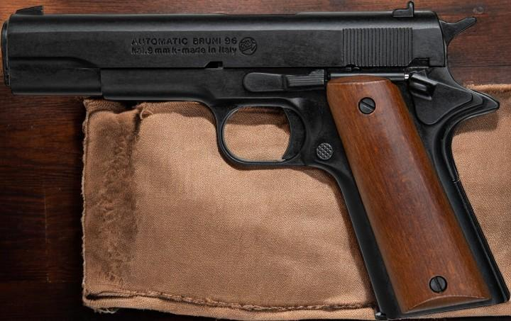 Пистолет сигнальный Bruni 96 (cal.9 PAK) Colt М1911 - изображение 1