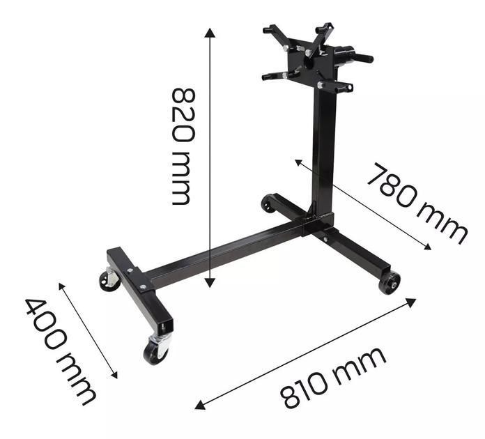 Stojak na silnik NEO Tools nośność 450 kg 11-710 (5907558436662) - obraz 7