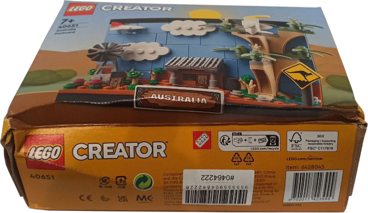 Конструктор LEGO Creator Australia Postcard 191 деталь (40651) (955555904642228) - Уцінка - зображення 2