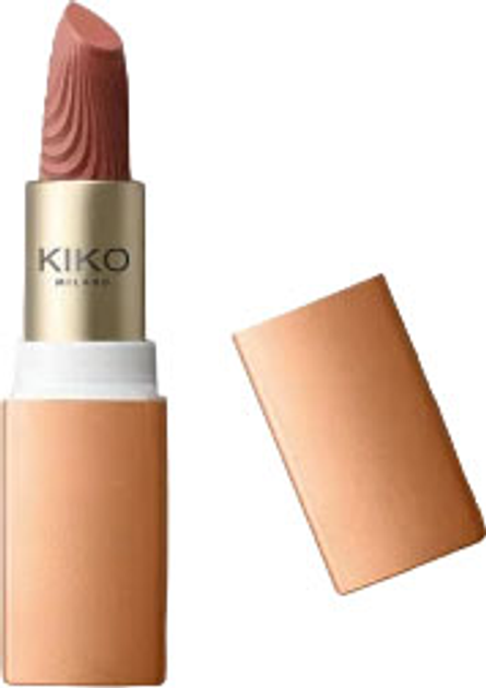 Акція на Кремова помада для губ Kiko Milano Create Your Balance Definition Boost Lipstick 04 Zippy з матовим покриттям 3.5 г від Rozetka