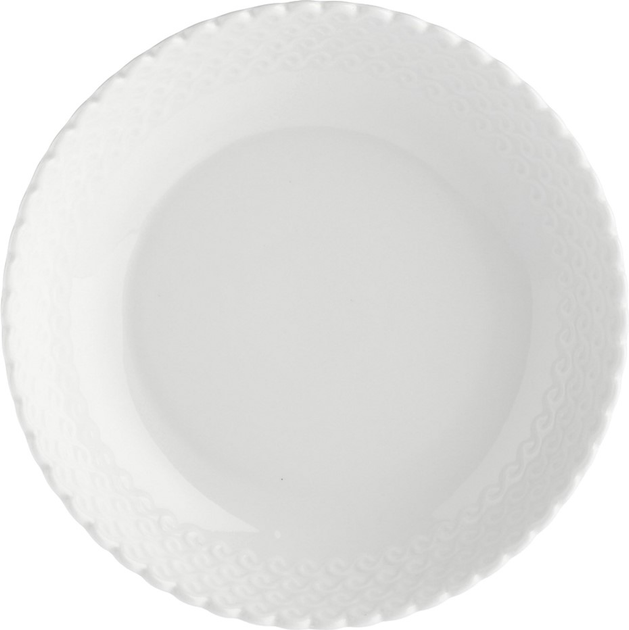 Zestaw talerzy do zupy La Porcellana Bianca Momenti porcelana 24 cm x 6 szt (8027549085390) - obraz 2