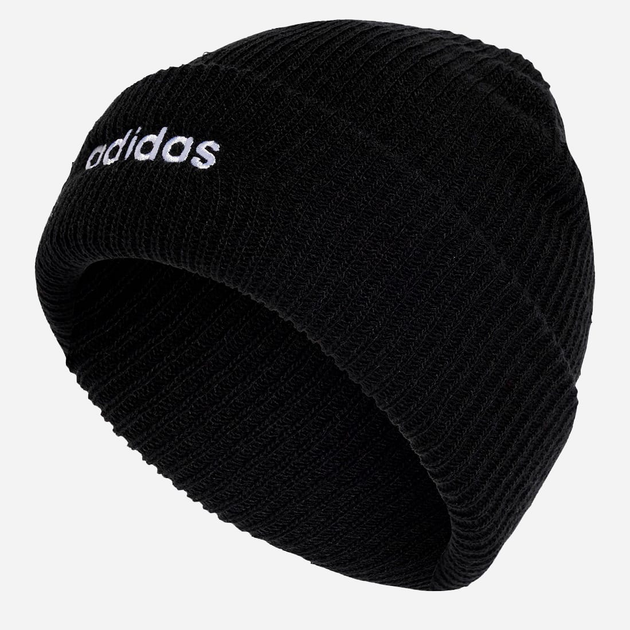 Акція на Шапка Adidas Clsc Beanie Cuf IY5261 60 Чорна від Rozetka