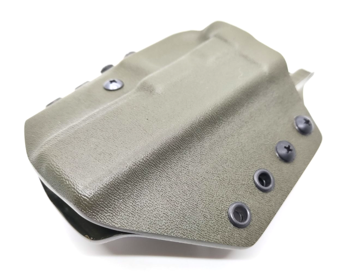 Кобура поясна на ремінь Glock 17 22 31 хаки - зображення 4