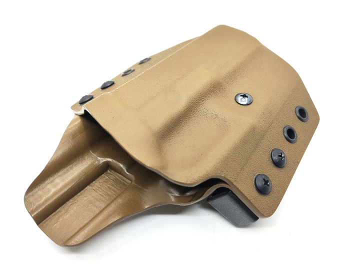 Кобура поясна на ремінь Glock 17 22 31 койот - зображення 5