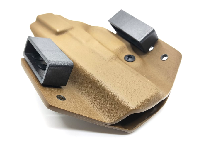 Кобура поясна на ремінь Glock 17 22 31 койот - зображення 6