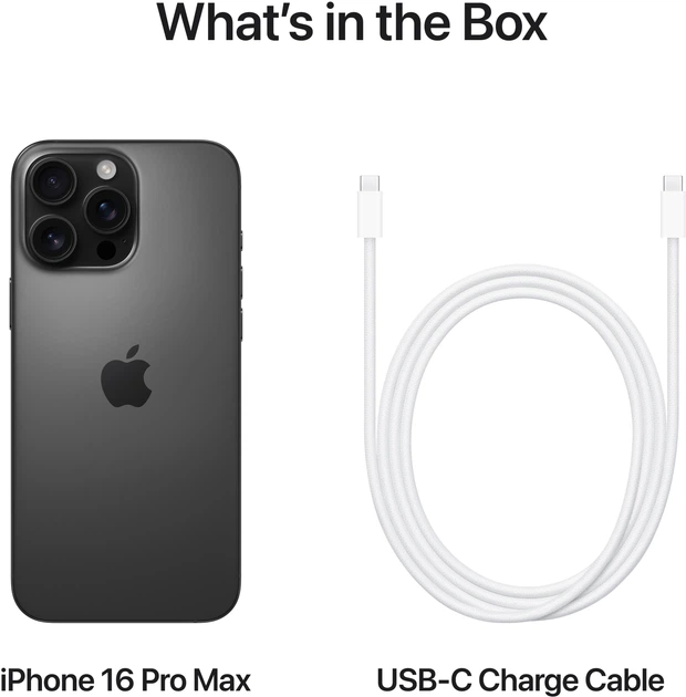 Smartfon Apple iPhone 16 Pro Max 256GB Black Titanium (MYWV3) - obraz 9