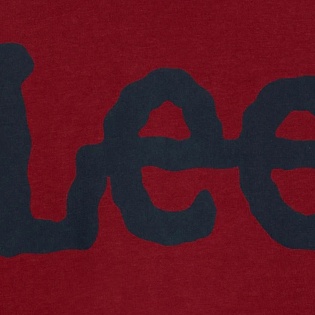 Підліткова футболка з довгими рукавами для хлопчика Lee LEE0004T-B78 152-158 см Бордова (5059118803565) - зображення 3
