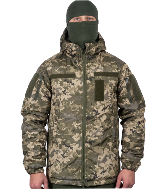 Зимова куртка WinTac Stalker Winter Armor ММ14 Velcro S піксель - изображение 1