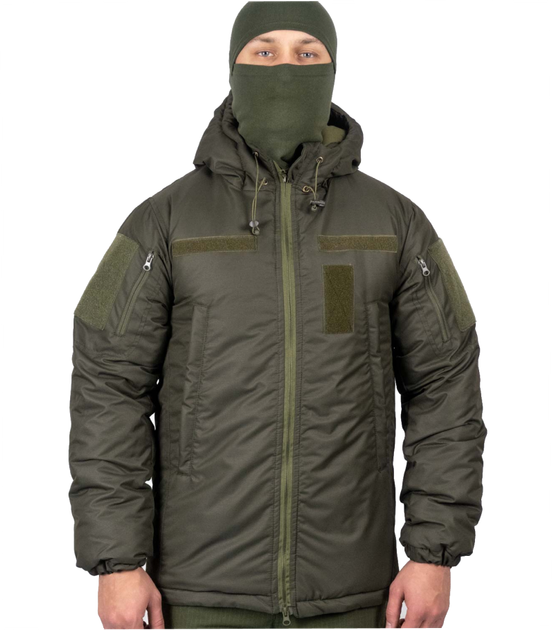 Зимова куртка WinTac Stalker Winter Armor Olive Velcro 5XL Олива - зображення 1