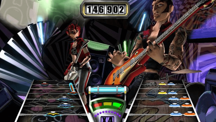 Игра Microsoft Xbox 360 Guitar Hero II Английская Версия Б/У - изображение 4
