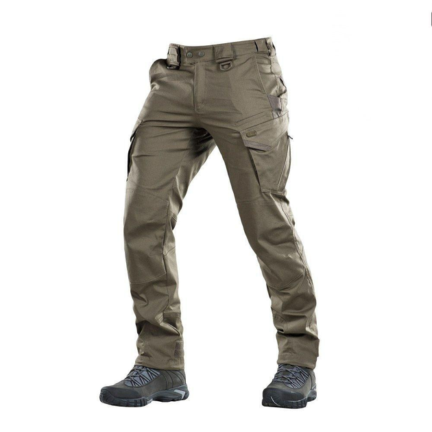 Штани M-TAC Aggressor Gen.II Flex Dark Olive 32/32 темно зелений - изображение 1