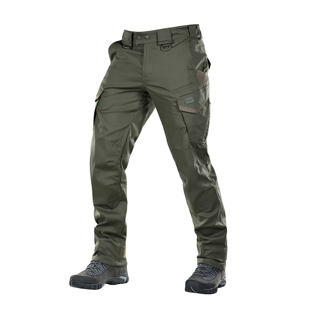 Штани M-TAC Aggressor Gen ІI Flex Army Olive 32/32 олива - зображення 1