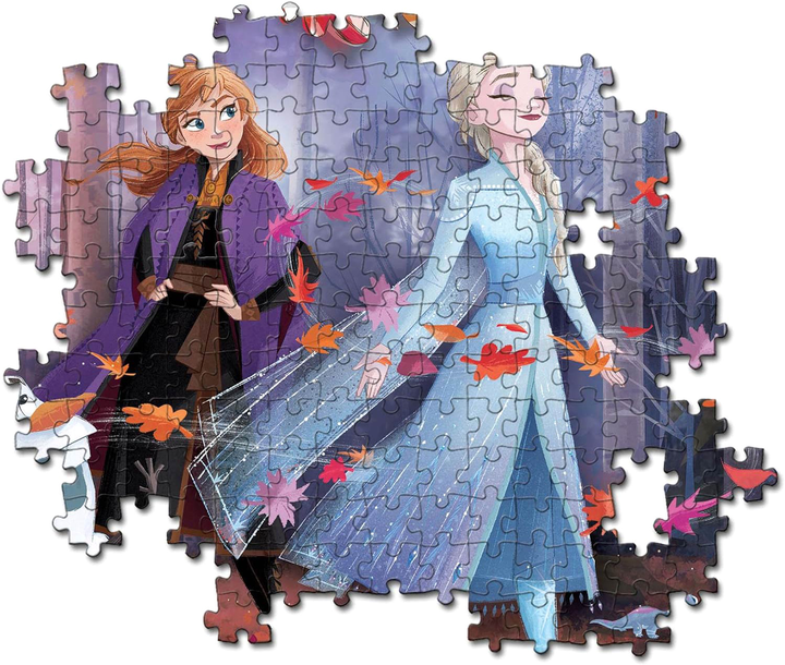 Puzzle Clementoni Brilliant Frozen II 104 elementy 20161 (8005125201617) - obraz 2