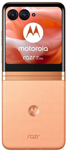 Мобільний телефон Motorola Razr 40 Ultra 8/256GB Peach Fuzz (TKOMOTSZA0359) - зображення 2