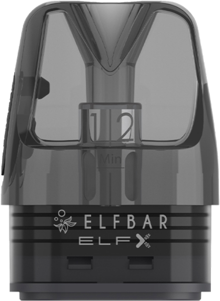 Змінний картридж ELFBAR ELFX 2ml 0.8 Ом 2 мл для POD систем 3 шт (6937080575897) - зображення 2
