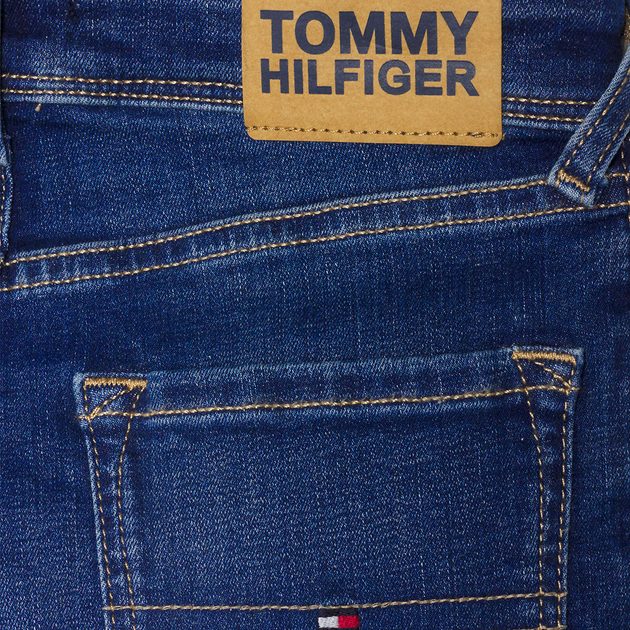 Jeansy regular fit młodzieżowe chłopięce Tommy Hilfiger KB0KB08465-1A8 140 cm Niebieskie (8720644796504) - obraz 6
