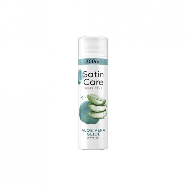 Гель для бритья Satin Care Sensitive для женщин для чувствительной кожи 200 мл (3014260223007) - Фото 1 Гель для бритья Satin Care Sensitive для женщин для чувствительной кожи 200 мл (3014260223007) - изображение 1