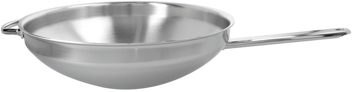 Patelnia Wok Demeyere Apollo 7 Stalowa 32 cm (5412191529324) - obraz 1