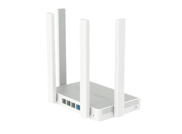 Маршрутизатор Keenetic Speedster (KN-3012) AC1200 с Mesh Wi-Fi и гигабитными LAN-портами, Серый с белым - Фото 3 Маршрутизатор Keenetic Speedster (KN-3012) AC1200 с Mesh Wi-Fi и гигабитными LAN-портами, Серый с белым - изображение 3