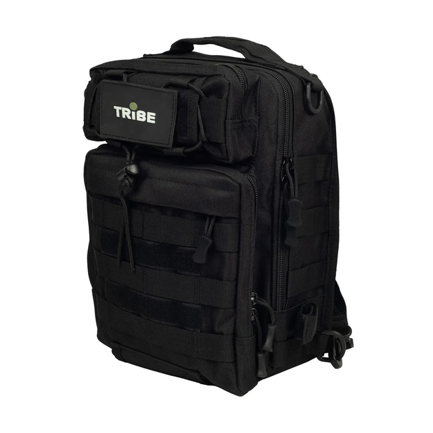 Сумка через плече Tribe Sling Pack 6,5 L T-IE-0003, black - изображение 1